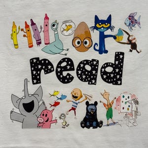Lieblings-Kinderbuch-Charaktere lesen T-Shirt