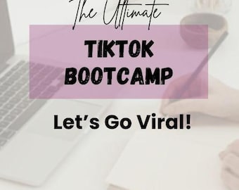 Digital TikTok and Social Media Templates | PLR Canva Website Kit and Digital MRR Planner | Guide Planner for Passive Income | Resell Rights