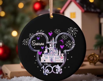 Disney 100 Years Ornament, Disney Mickey and Friends Ornament