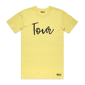 TDLC Tour de France premium yellow t-shirt