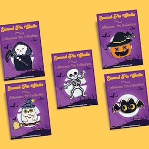 Halloween Enamel Pin Set