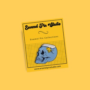 Skull Enamel Pin
