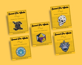 Fantasy Game Enamel Pins