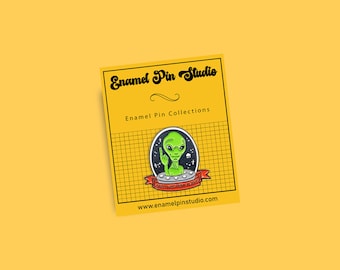 Alien Emaljnål