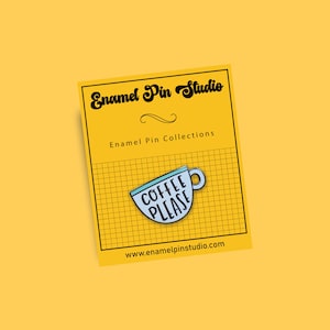Coffee Enamel Pin