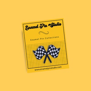 Checkered Flag Pin