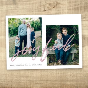 Christmas card, Photo Christmas card, Holiday Card, Printable Christmas card, Modern Christmas card: PRINTABLE digital file