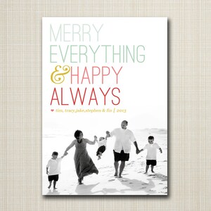 Christmas card, christmas photo card, photo Christmas card, Christmas holiday card, digital Christmas card, printable Holiday card