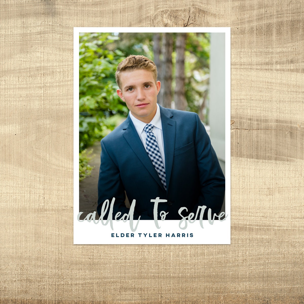 LDS Missionary Farewell Invitation Missionary Invite Photo - Etsy