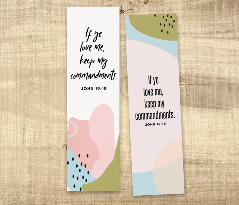 2019 LDS Youth Theme Keep my Commandments Printable files | Etsy