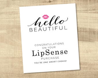 custom lipsense brochure for Ornella