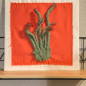 Ocotillo Faser Kunststickerei