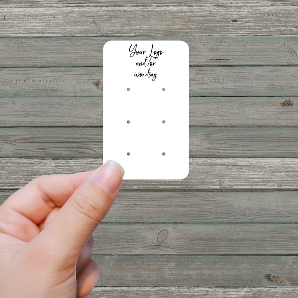 Custom Earring Cards Make Your Own Earring Cards