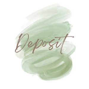 Deposit- Custom Design- Samples- Proofs