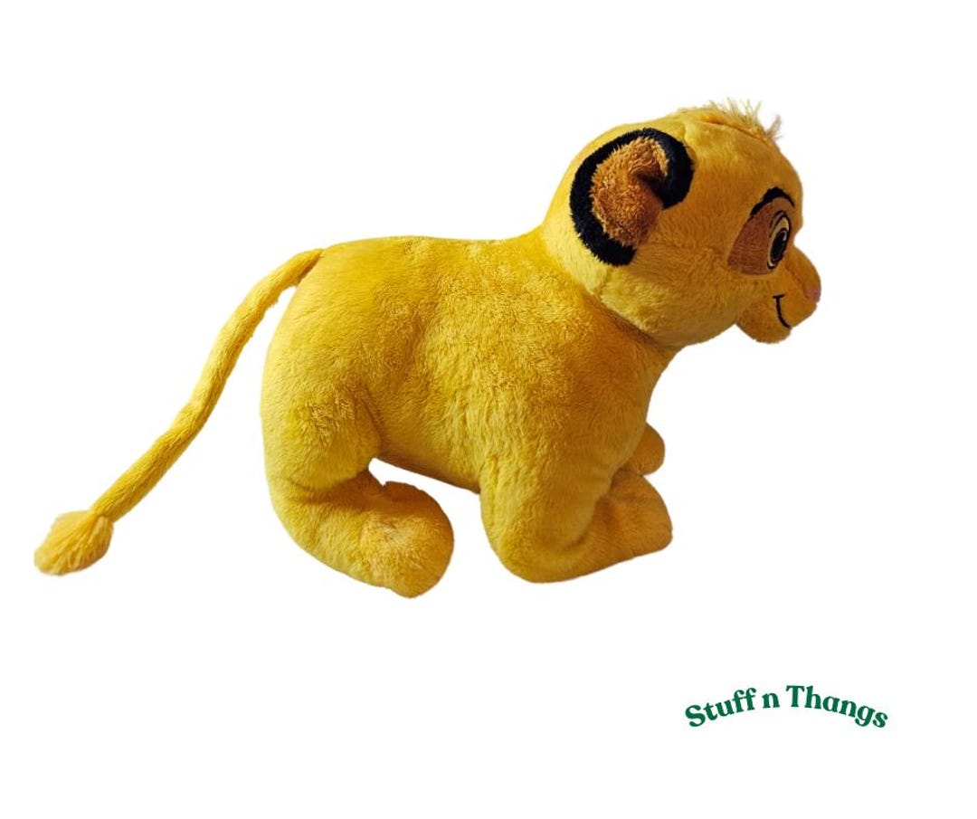 Vintage Disney Lion King Simba Plush Headstart - Etsy