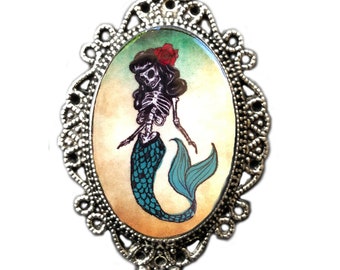 Alkemie /& Artistry Dead Sea Cameo Necklace