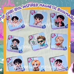 Bts Bookmark Magnet - Etsy