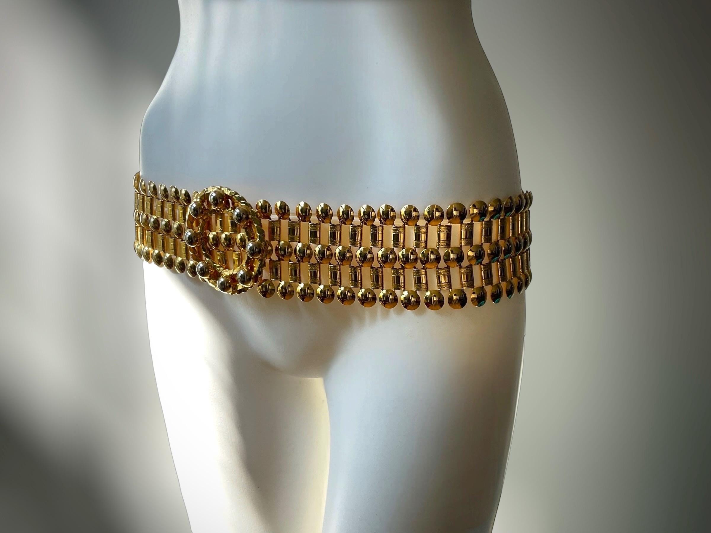 Gold Chainmail Belt - Etsy