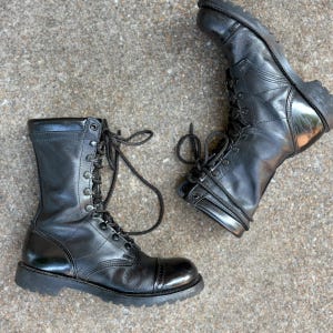 2000s Goth Boots - Etsy