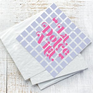 La Dolce Vita Cocktail Napkins