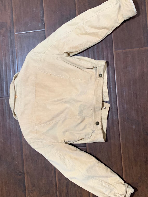 80's Moschino Jeans Corduroy Cropped Jacket - image 2