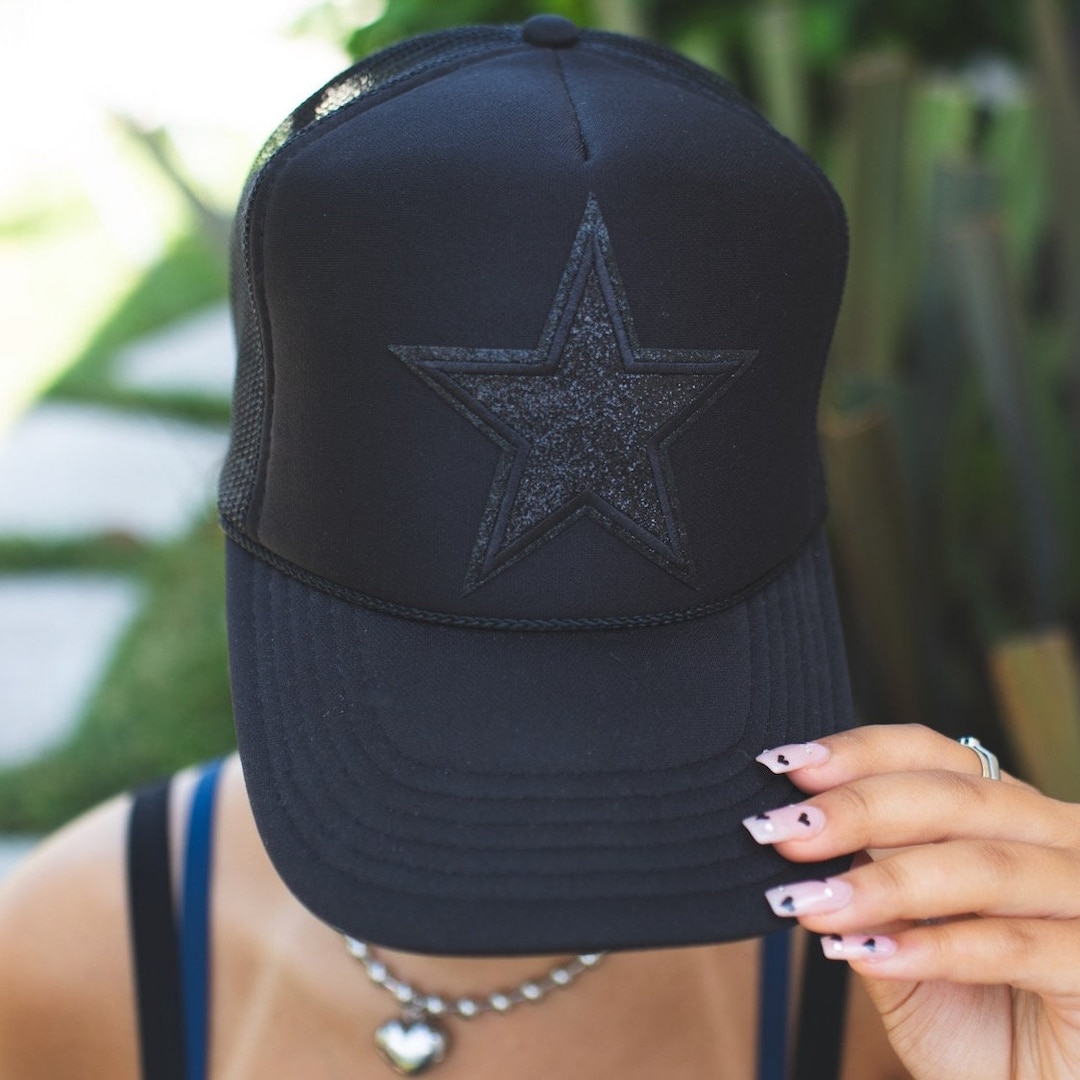 THREEFACE × CHOOSE ME 'STAR CAP' Black THREEFACE × CHOOSE ME ´STAR CAP´ Black 【公式通販】