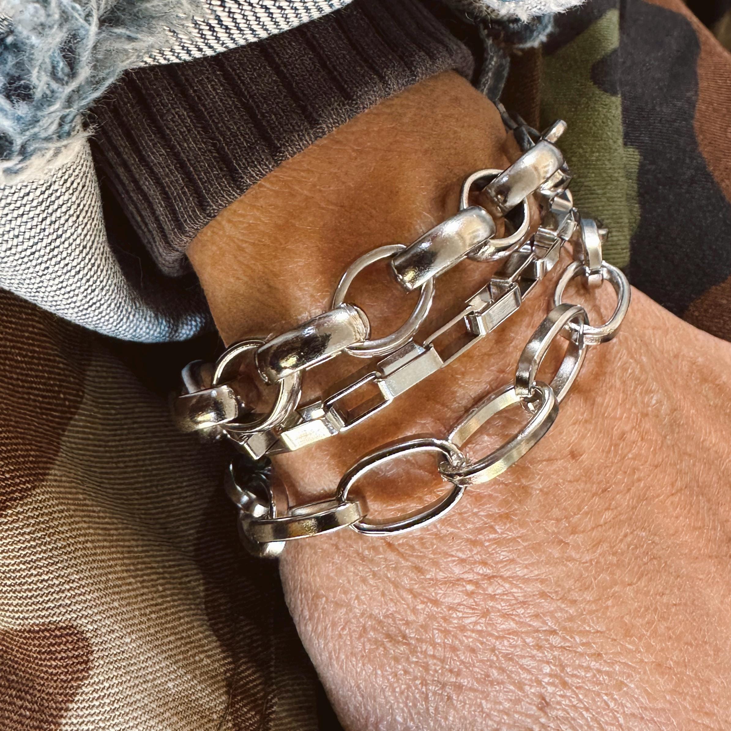 BEDWIN RIVIERA ブレスレット BEDWIN NARROW CHAIN BRACELET 