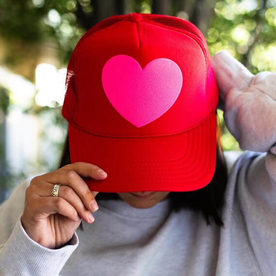 NWOT Lee Heart L Lipstick Otto Snap Back Trucker Hat Excuse Me, You Look Like You Love Me Otto Trucker Hat  main image 2