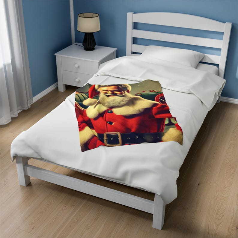 Sweet Santa Plush Blanket main image 1