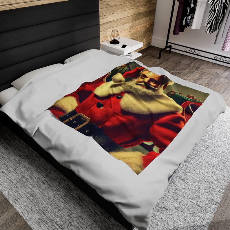Sweet Santa Plush Blanket