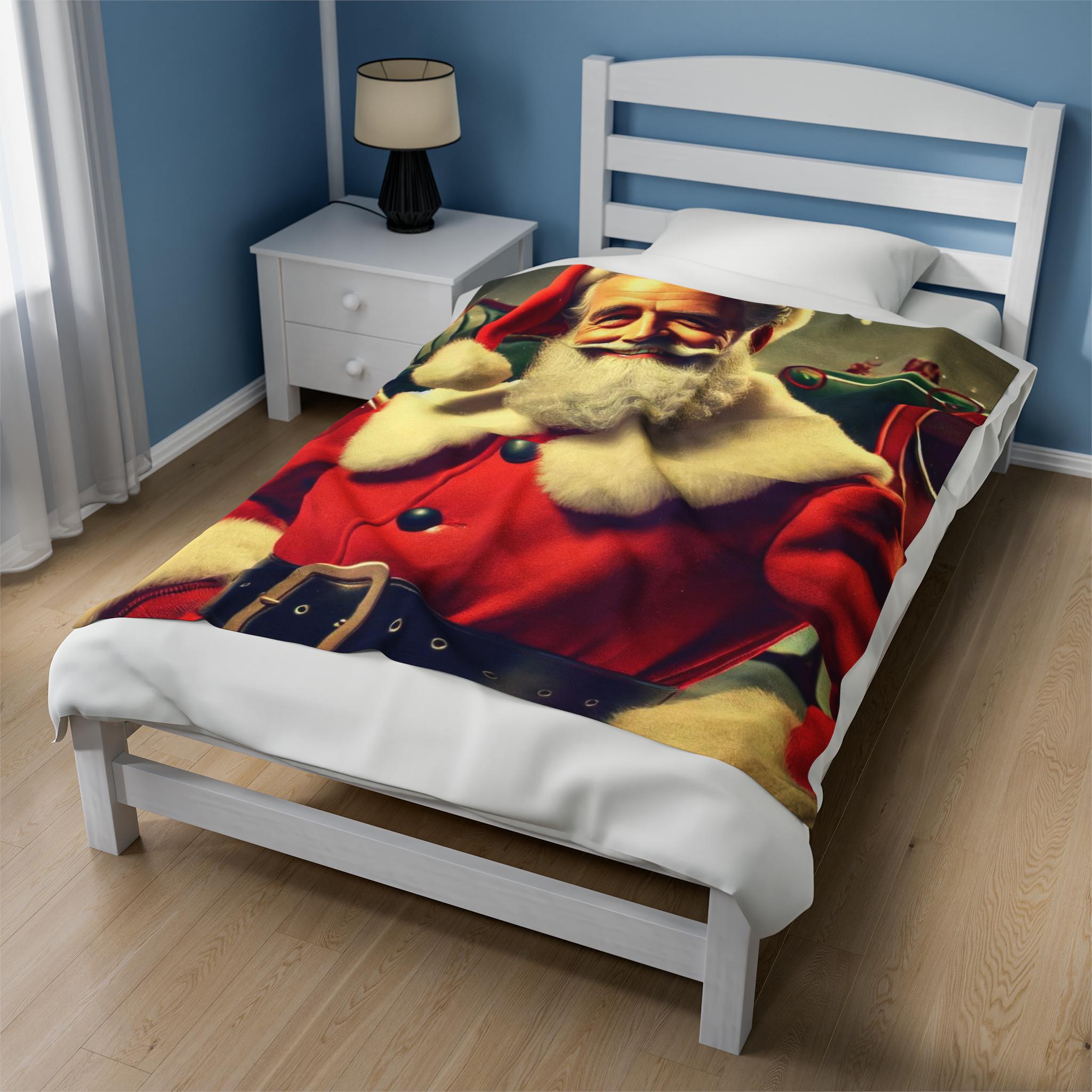 Sweet Santa Plush Blanket main image 0