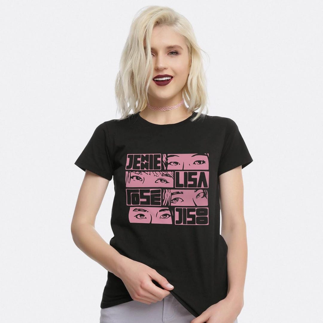 Blackpink Girls T-shirt, Men's and Women's Sizes (BLP-080343