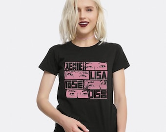 Blackpink Girls T-shirt, Men's and Women's Sizes (BLP-080343) - Etsy
