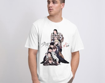 Stray Kids Art T-shirt, Men's and Women's Sizes (SKZ-342311) - Etsy