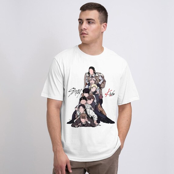 Stray Kids Art T-shirt, Men's and Women's Sizes (SKZ-342311) - Etsy