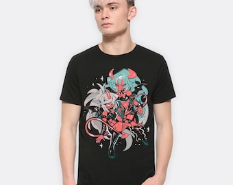 New Panty and Stocking T-Shirt, Scanty and Kneesocks Tee (MUL-132199)