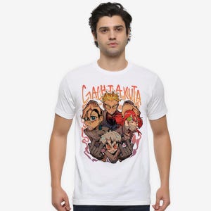 Gachiakuta Heroes T-Shirt, Men&#39;s and Women&#39;s Sizes (GCH-052463)