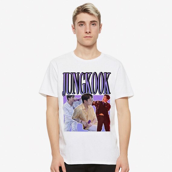 Jungkook K-POP Collage T-shirt, Men's and Women's Sizes (09994