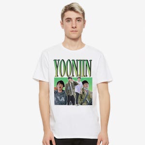 Yoonjin K-POP Collage T-Shirt, Men&#39;s and Women&#39;s Sizes (84951)