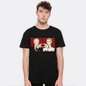 19 Days Jian Yi and Zhan Zheng Xi T-Shirt, Men&#39;s and Women&#39;s Sizes (LDX-552031)