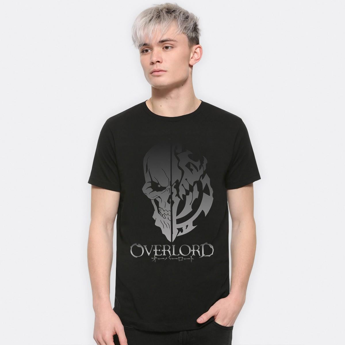 T-shirt Unisex Overlord Summer - Coupe Loose, Coton Confort - Manches Courtes Style Casual - Idéal Cosplay, Quotidien