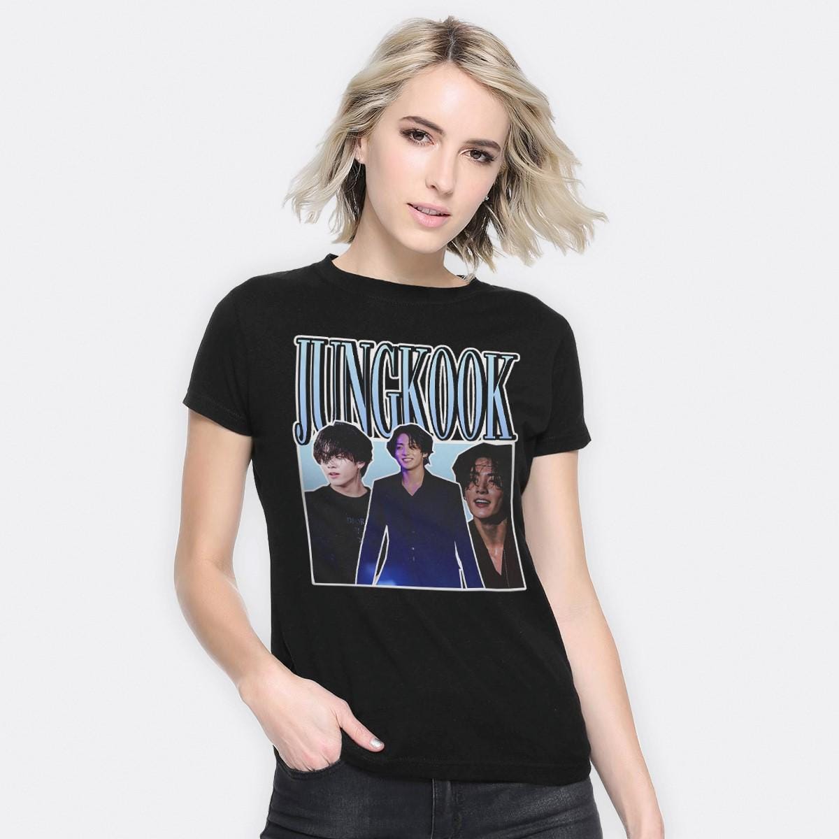 Jungkook K-POP T-shirt, Men's and Women's Sizes (28677) - Etsy