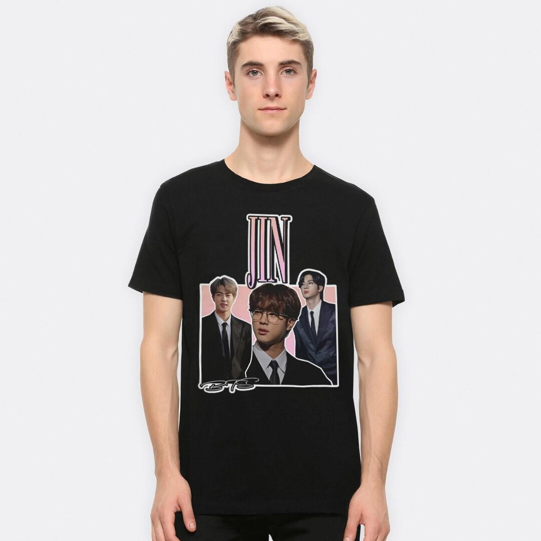 Jin K-POP T-shirt, Men's and Women's Sizes (09784) - Etsy