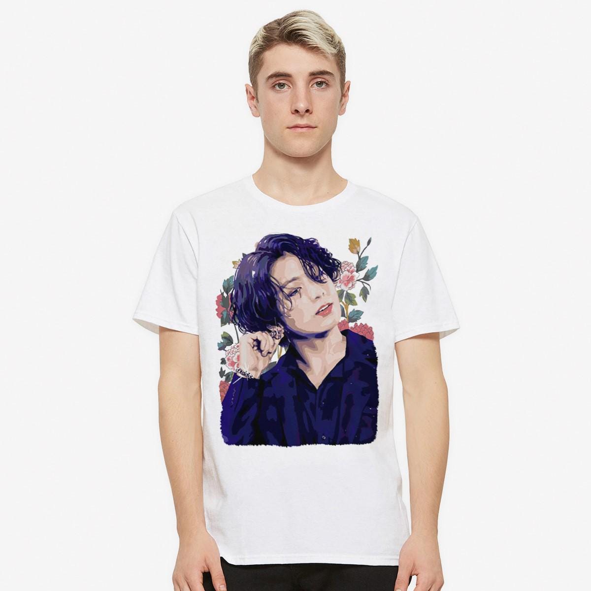 Jungkook K-POP Art T-shirt, Men's and Women's Sizes (78993) - Etsy