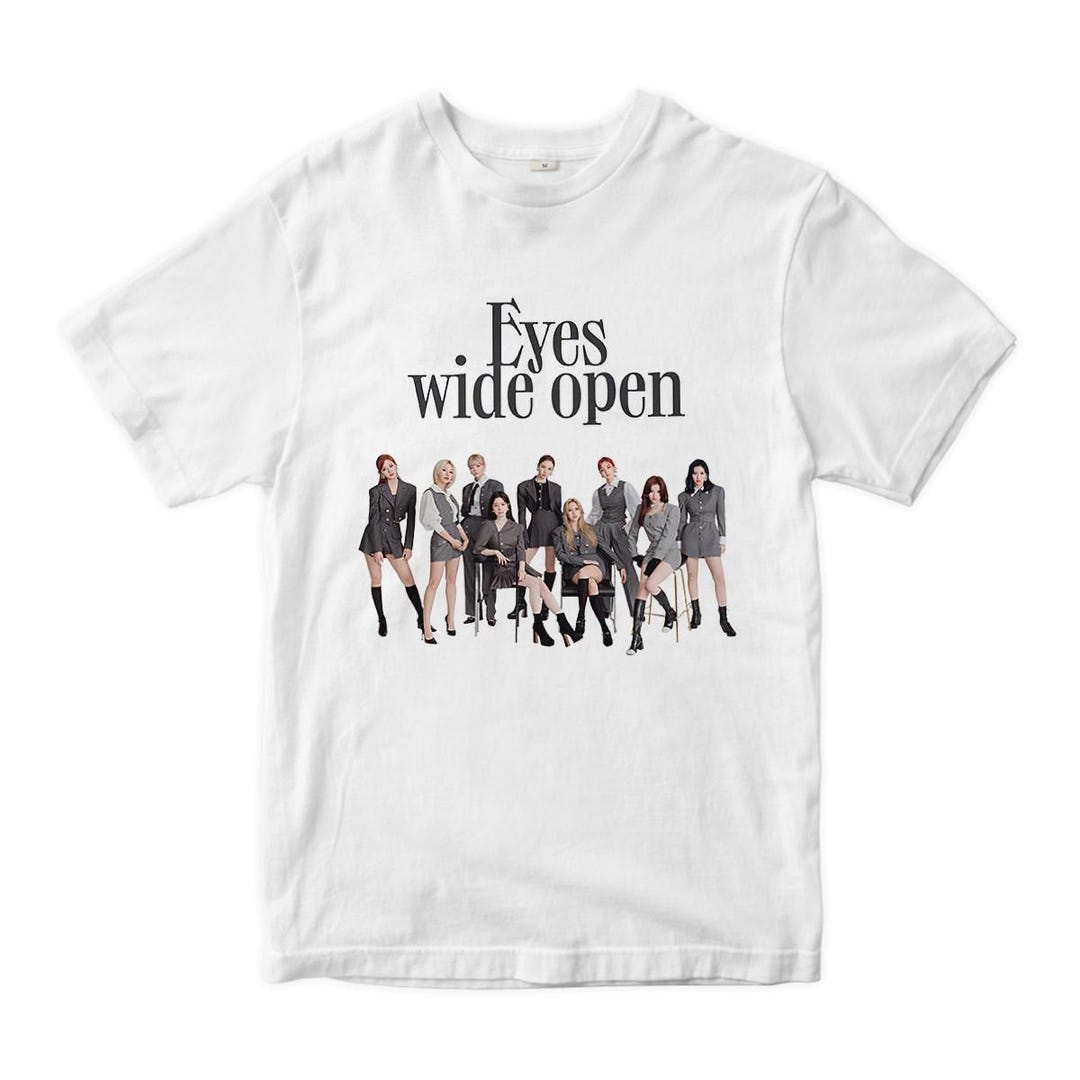 Twice Eyes Wide Open T-shirt, Men's and Women's Sizes (KPP-331220