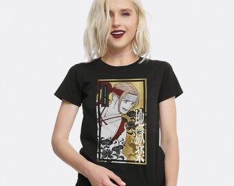 Hell's Paradise Jigokuraku Yamada Asaemon Shugen T-shirt, Cotton