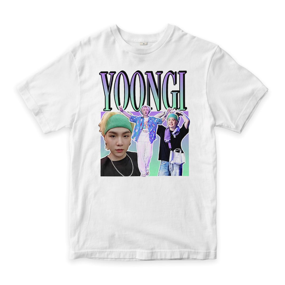 Yoongi Suga K-POP T-shirt, Men's and Women's Sizes (98891) - Etsy