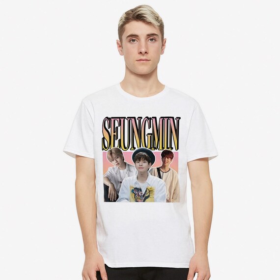Stray Kids Seungmin T-shirt, Men's and Women's Sizes (SKZ-56414