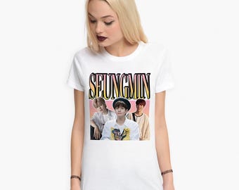 Stray Kids Seungmin T-shirt, Men's and Women's Sizes (SKZ
