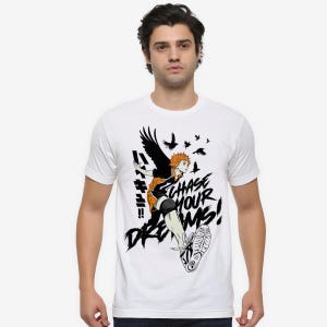 Haikyu Shoyo Hinata T-Shirt, Men&#39;s and Women&#39;s Sizes (HIK-544033)